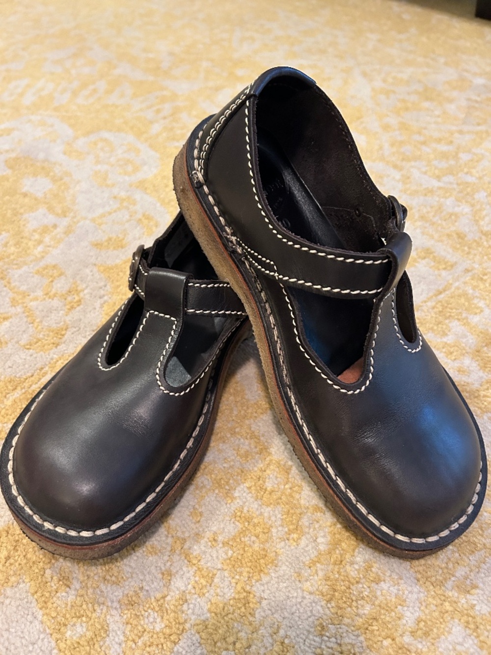 Duckfeet Lolland Black Maryjane's. Size EU 40 / US 9-9.5